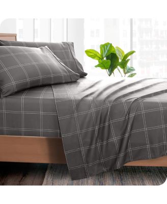 Bare Home Ultra-Soft Double Brushed Flat Sheet, Twin/Twin XL