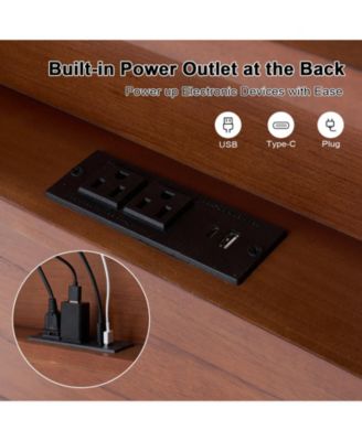 Penny Traditional Nightstand with Solid Wood Legs