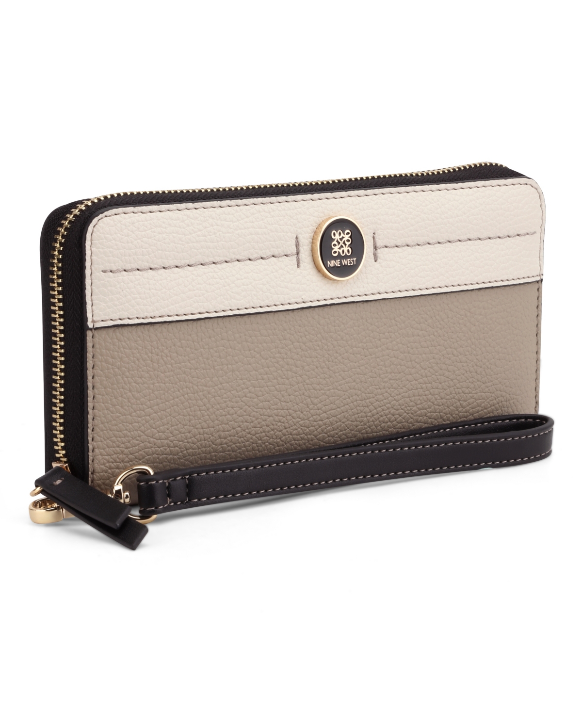 Nine West Nami Zip Around Wallet In Pumice Multi