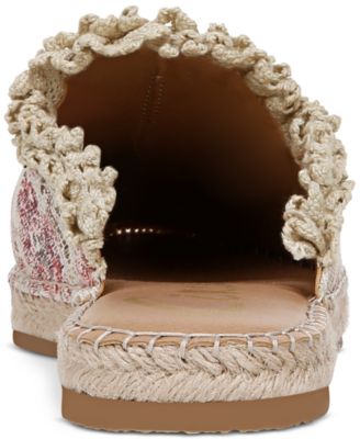 Mallory Ruffle Mule Slides