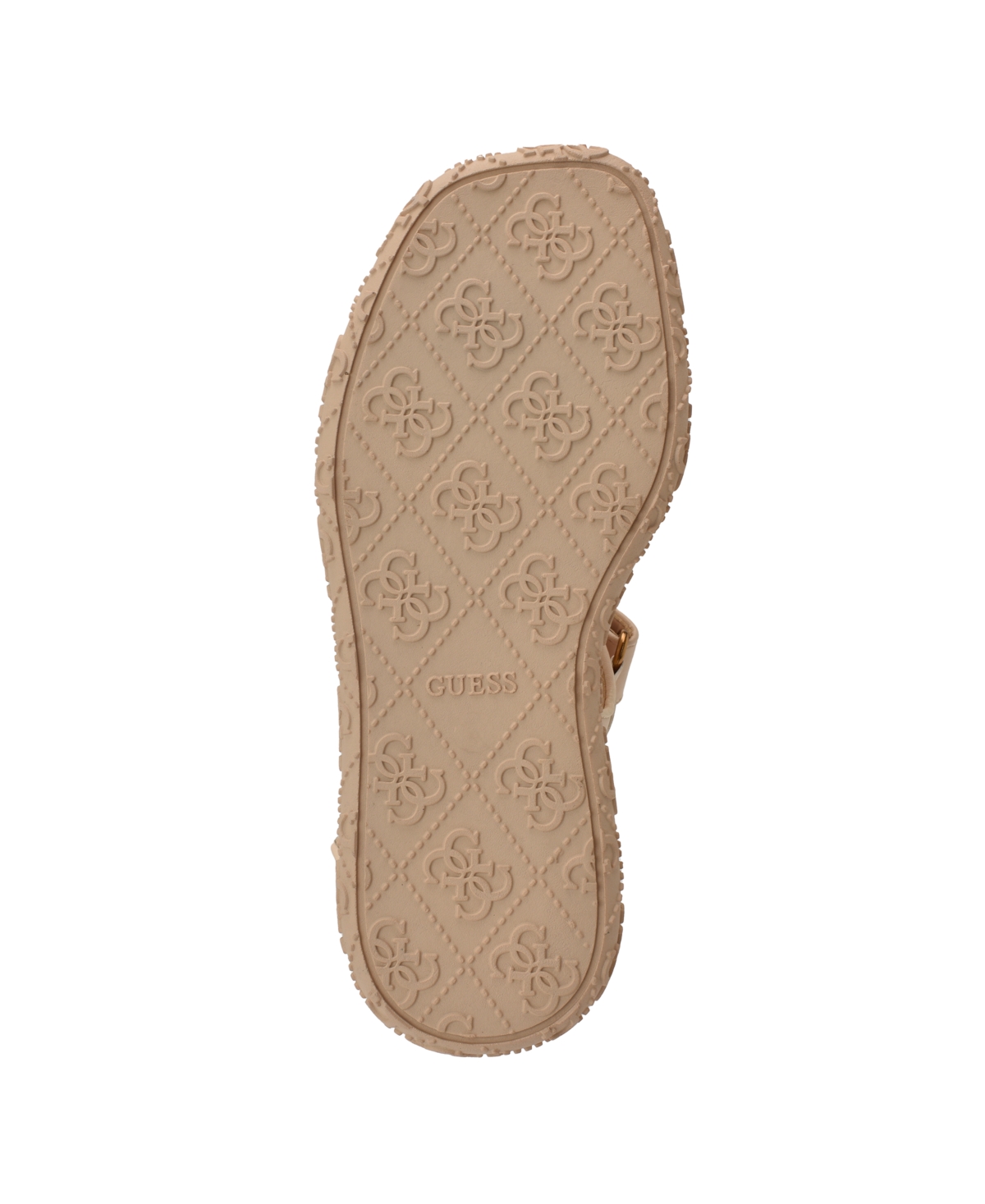 Guess Women's Lanara Quattro G Sport Platform Sandals In Ivory