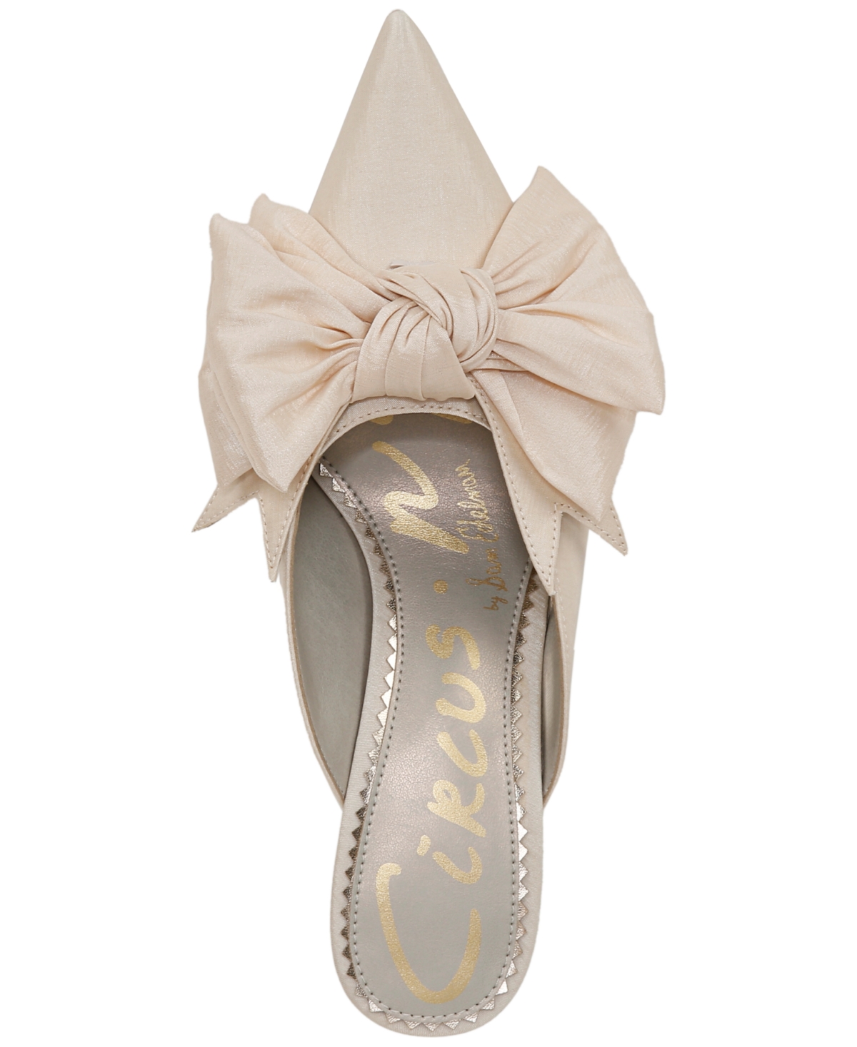 CIRCUS NY BY SAM EDELMAN FIONA MID-HEEL BOW PUMPS 