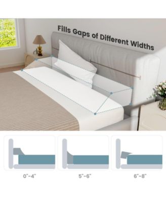 Bed Wedge Pillow with Storage Bag-King Size