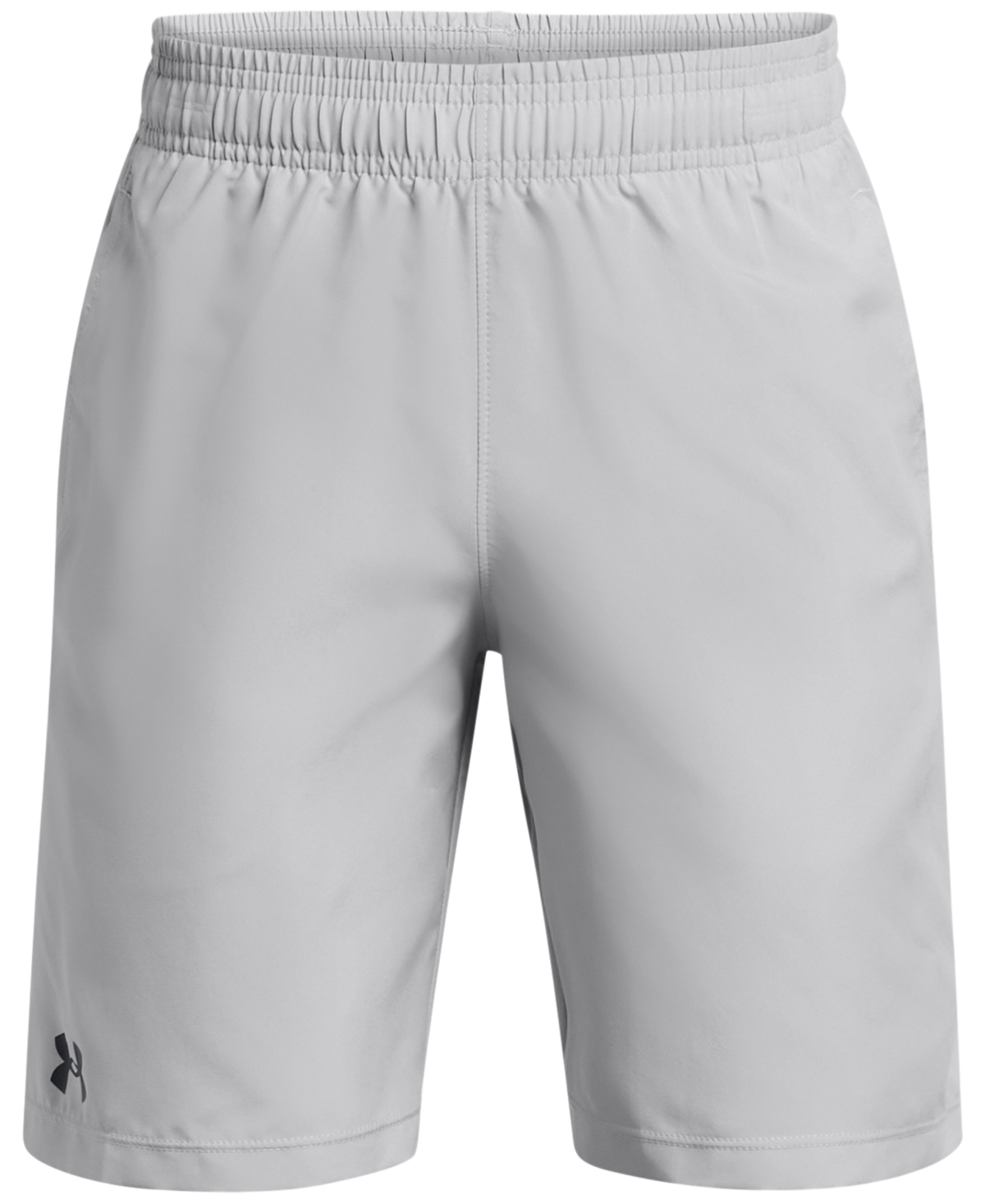 Under Armour Big Boys Woven Drawcord Shorts In Mod Gray