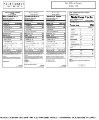 Let It Snow Tower, 5 Piece