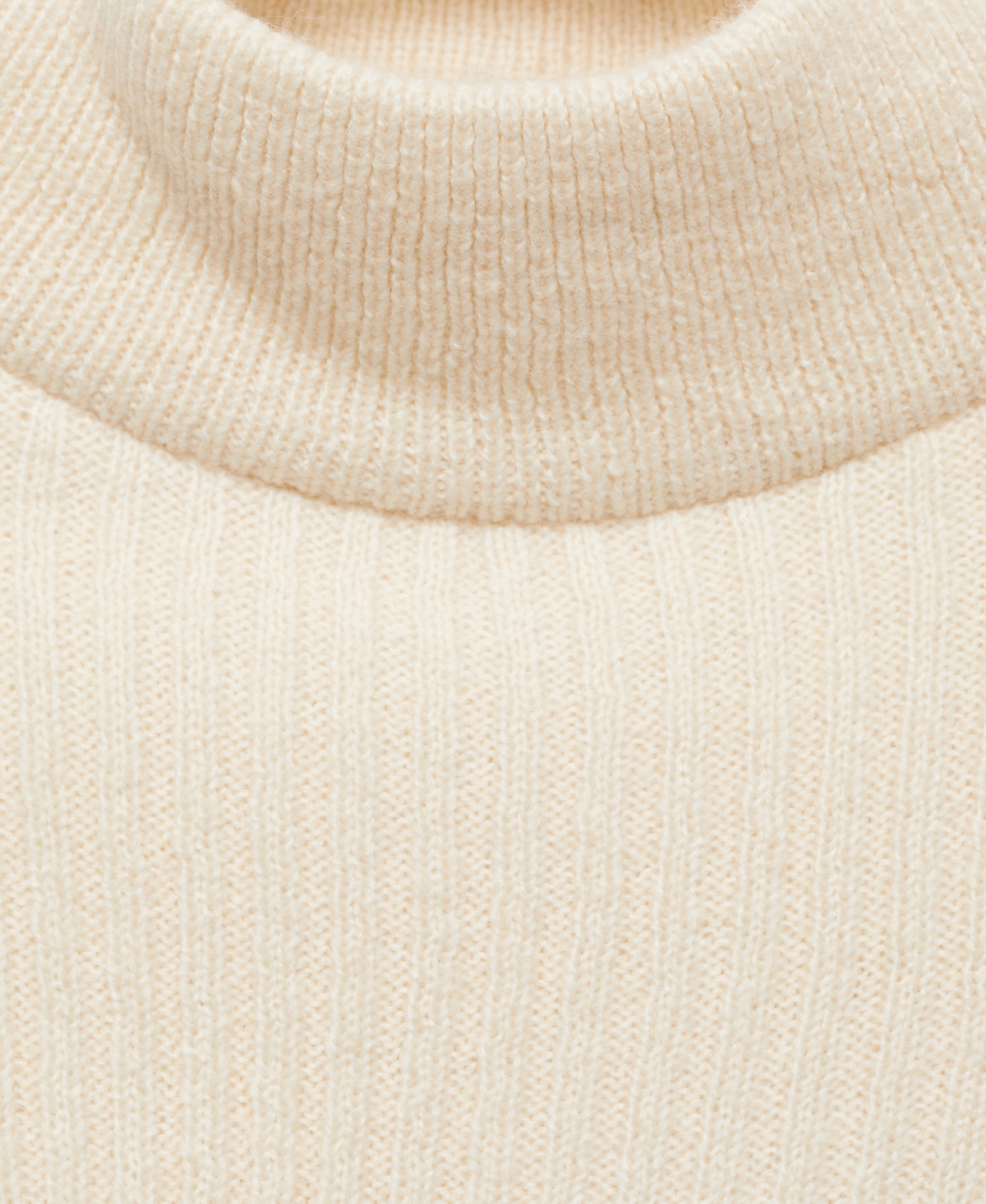 Mango Women's Combined High Collar Sweater