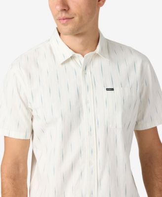 Men's Seafaring Ikat Short Sleeve Standard Shirt