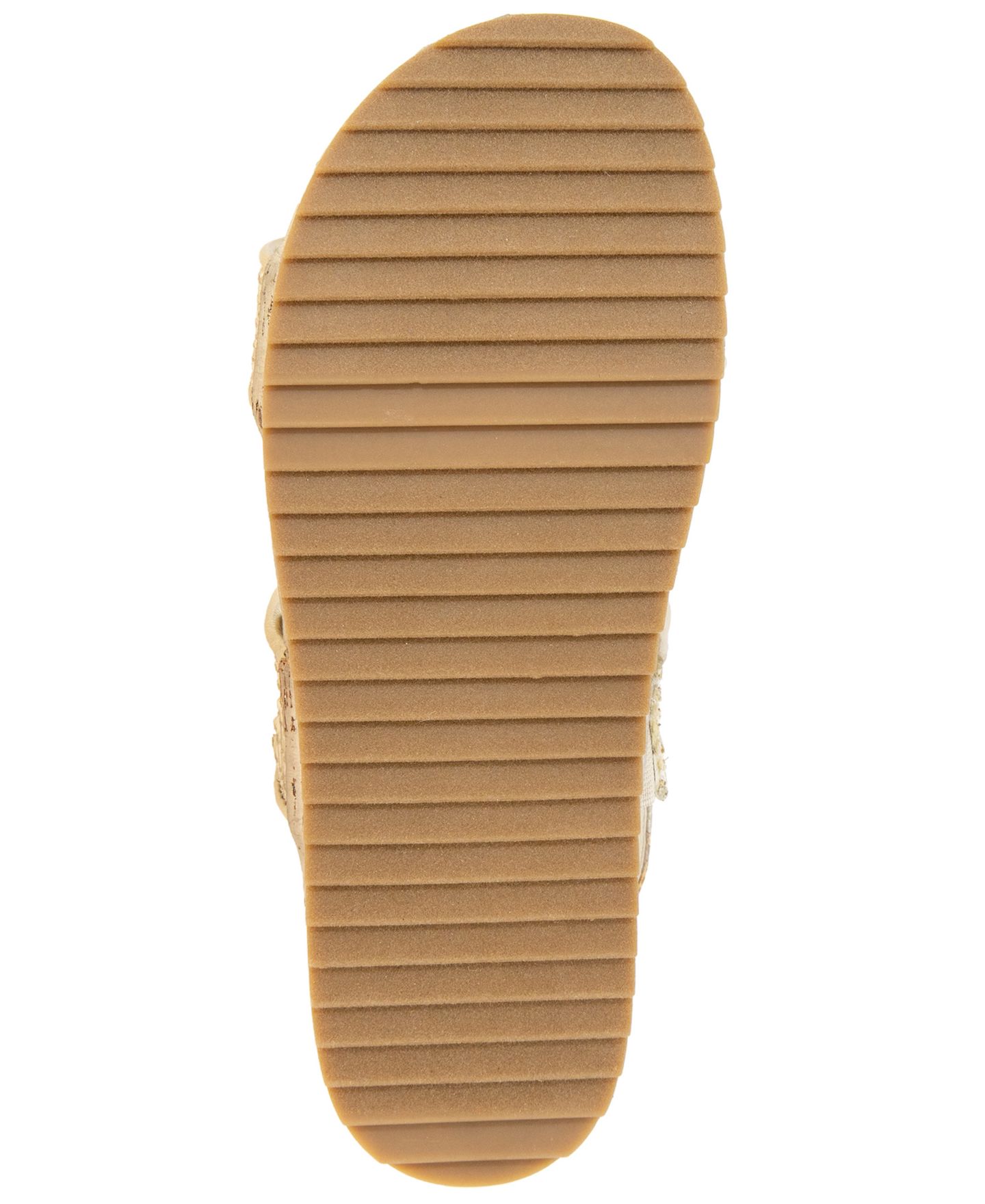 Женские сандалии Kenneth Cole Reaction Debra2 Wedge, цвет: Натуральный / Золотой — фото 6