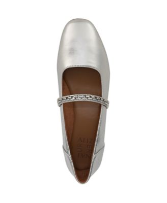 Women's Kelly-Chain Square Toe Mary Jane Flats