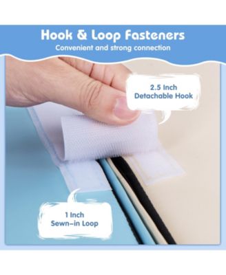 2-Piece Step and Slide Climber for Infants and Toddlers Baby Soft Play Set Foam Blocks