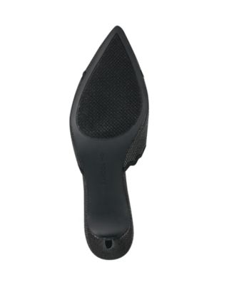 Women's Mymy Pointed Toe Kitten Heel Mules