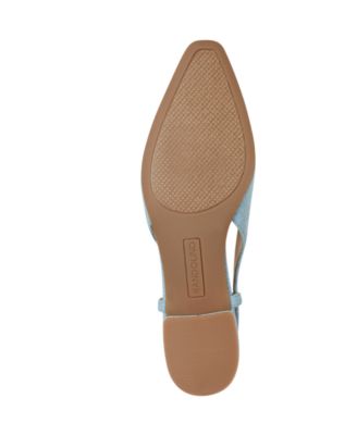 Women's Andies Bow Block Heel Slingback Pumps