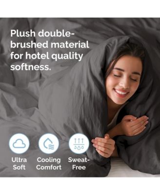 Premium Microfiber Duvet Cover Set - Twin