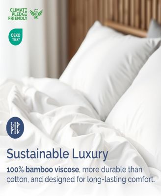 Rayon from Bamboo 4 Piece Deep Pocket Cooling Sheet Set - Full