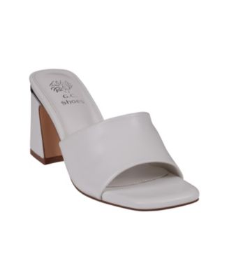 Women's Soho Square Toe Block Heel Dress Sandals