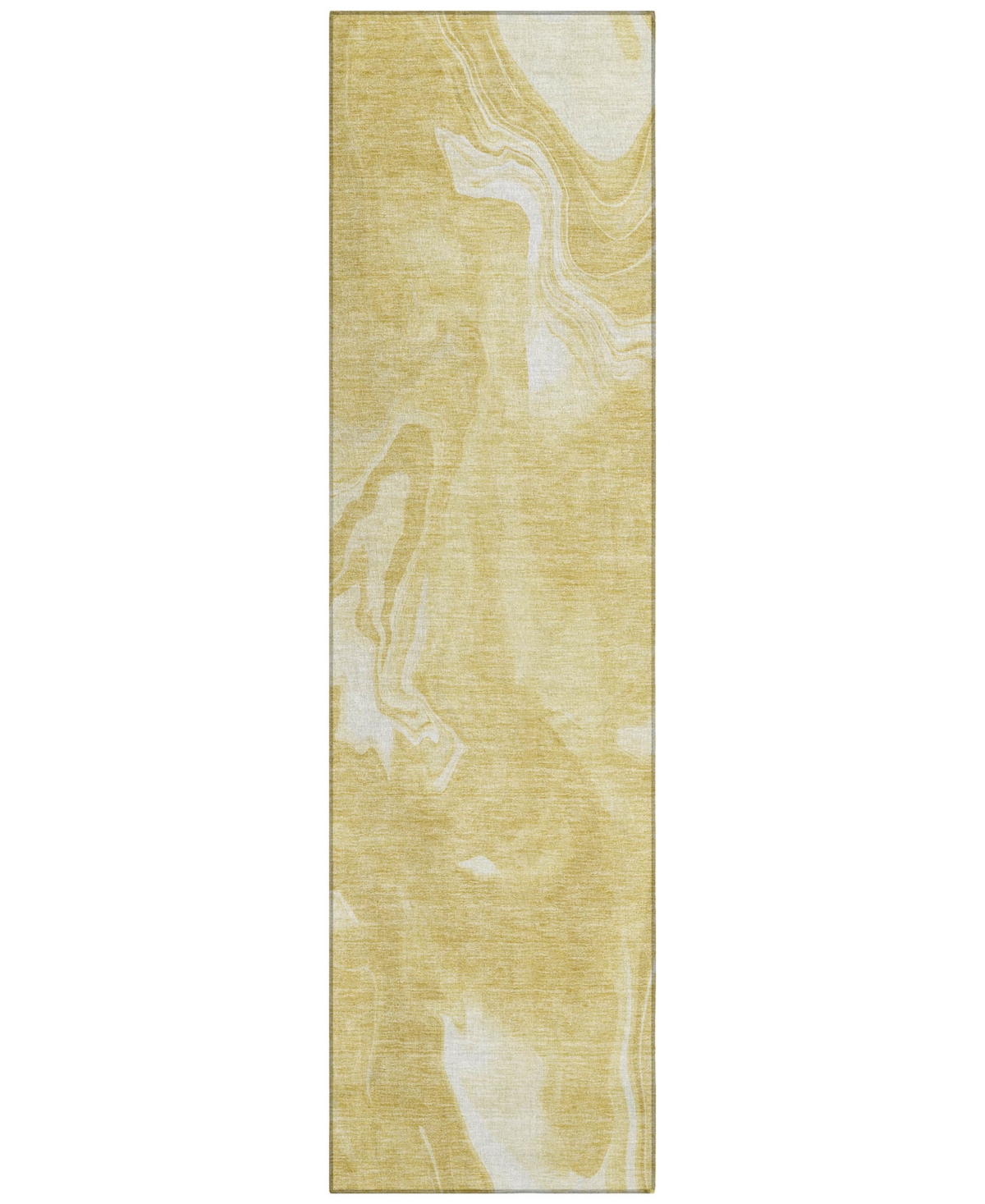 Addison Chantille Acn802 2'3''x7'6'' Runner Area Rug In Gold