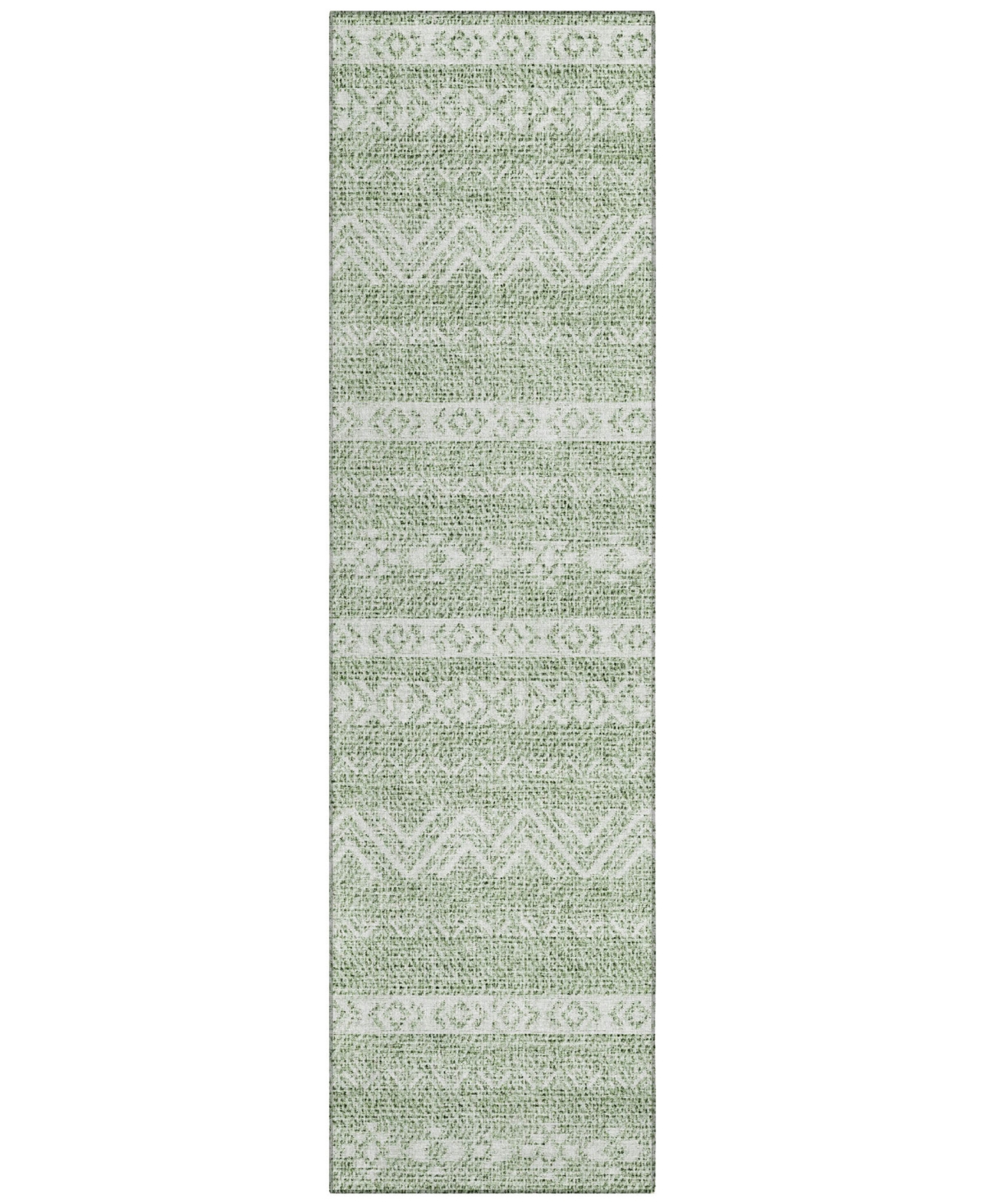 Addison Chantille Acn803 2'3''x7'6'' Runner Area Rug In Sage