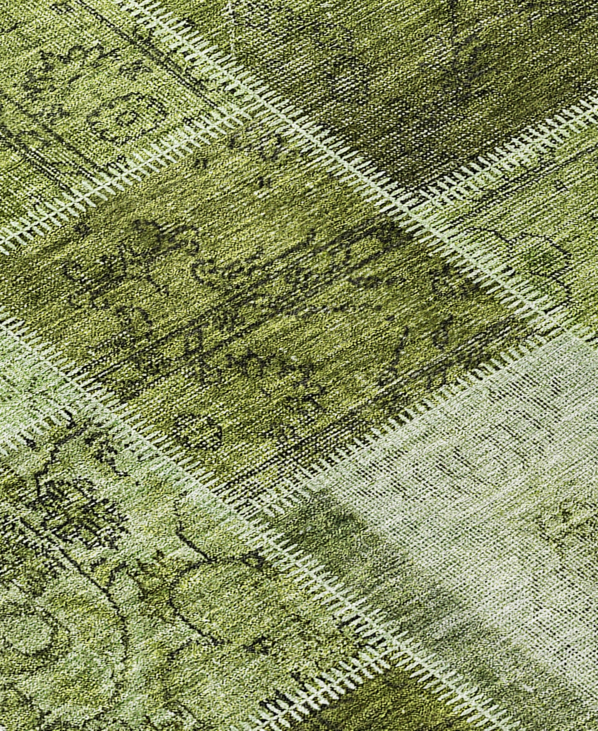Addison Chantille Acn772 5'x7'6'' Area Rug In Olive