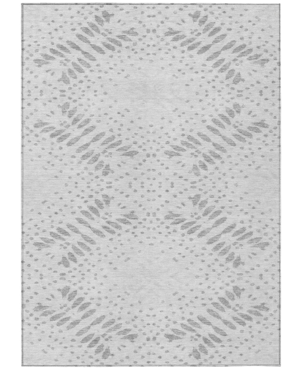 Addison Chantille Acn778 5'x7'6'' Area Rug In Gray