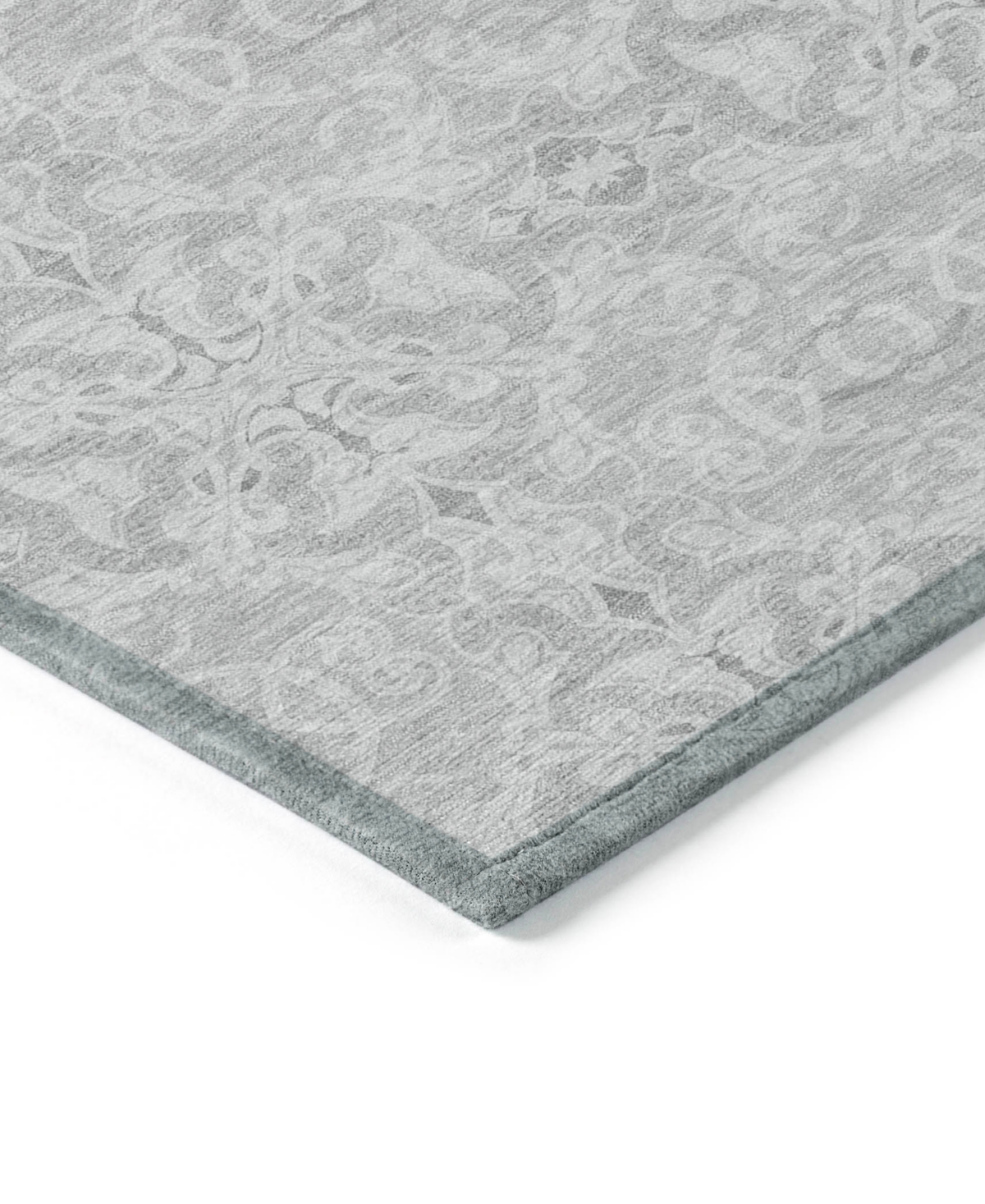 Addison Chantille Acn784 5'x7'6'' Area Rug In Silver