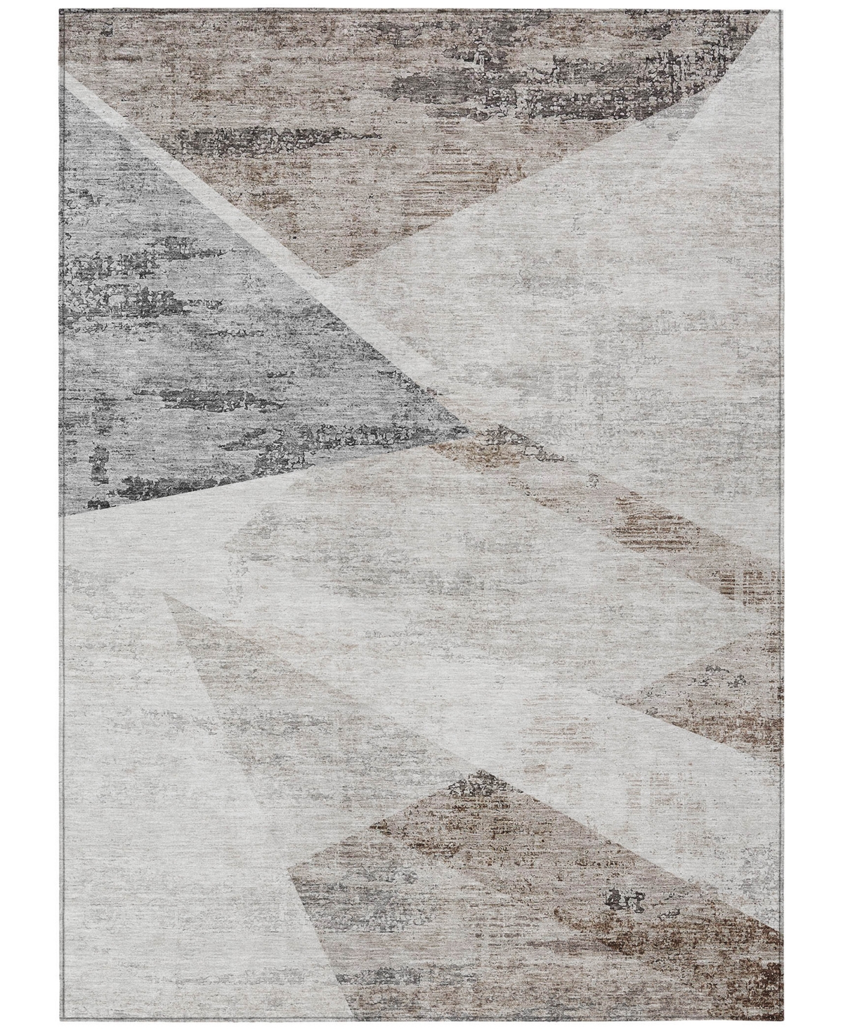 Addison Chantille Acn770 8'x10' Area Rug In Silver