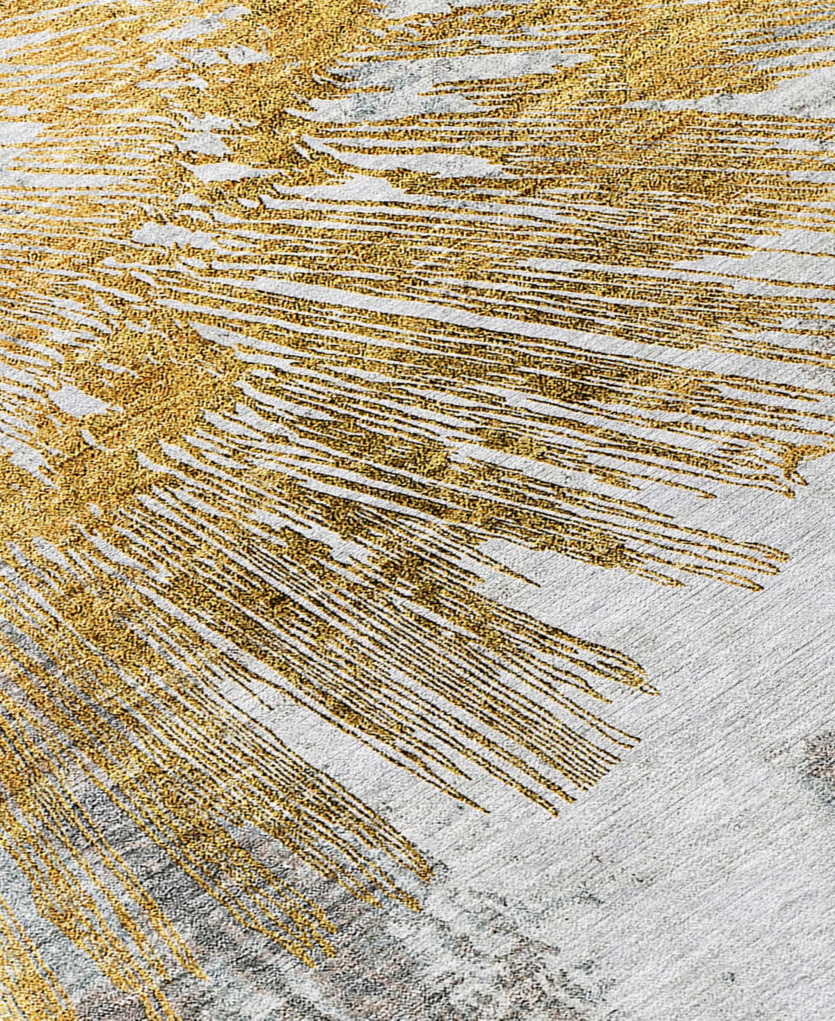 Addison Chantille Acn773 8'x10' Area Rug In Gold