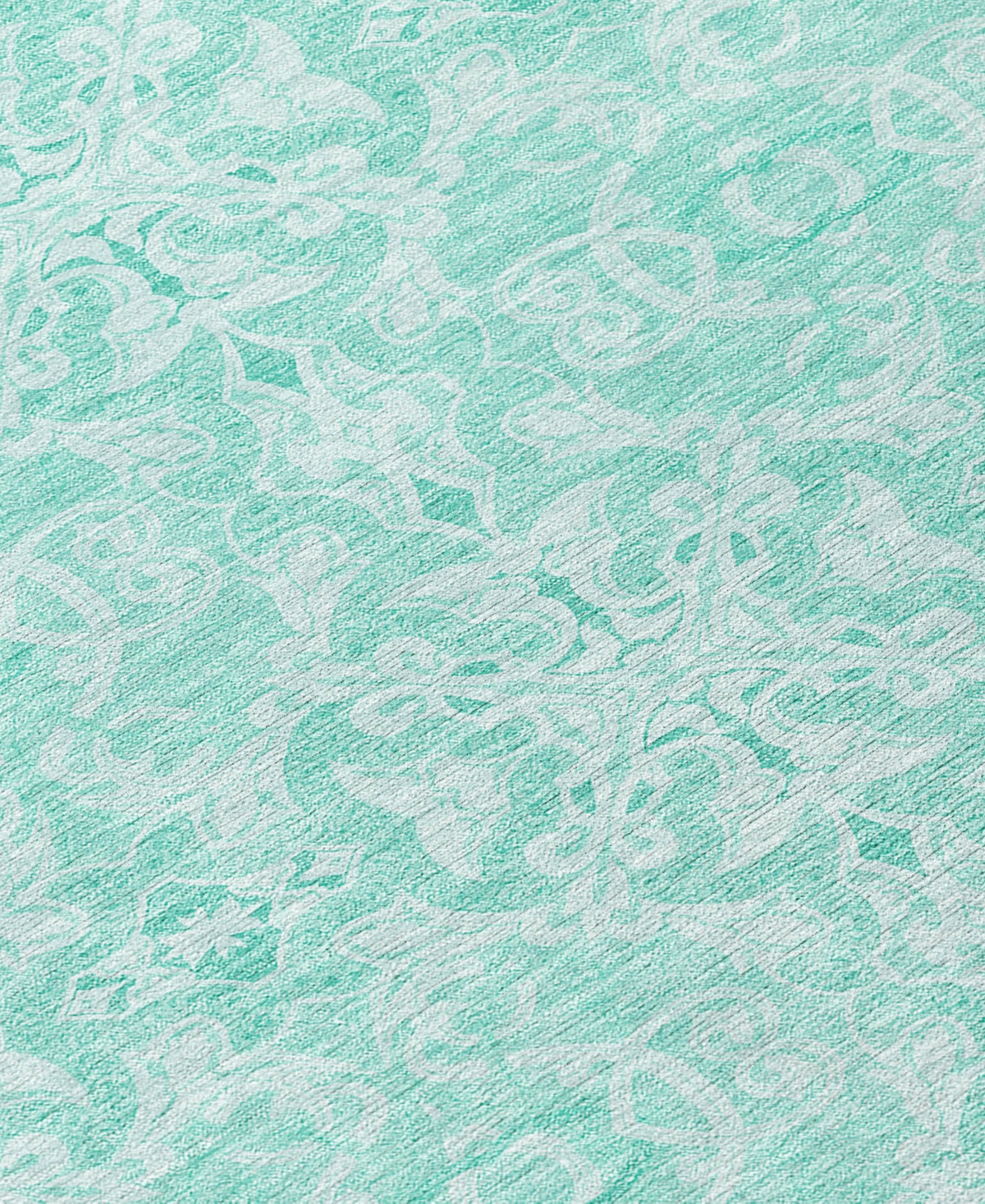 Addison Chantille Acn784 8'x10' Area Rug In Turquoise