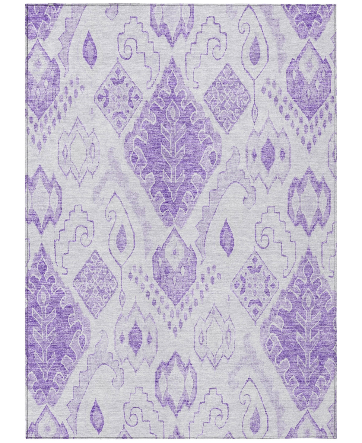 Addison Chantille Acn776 9'x12' Area Rug In Purple