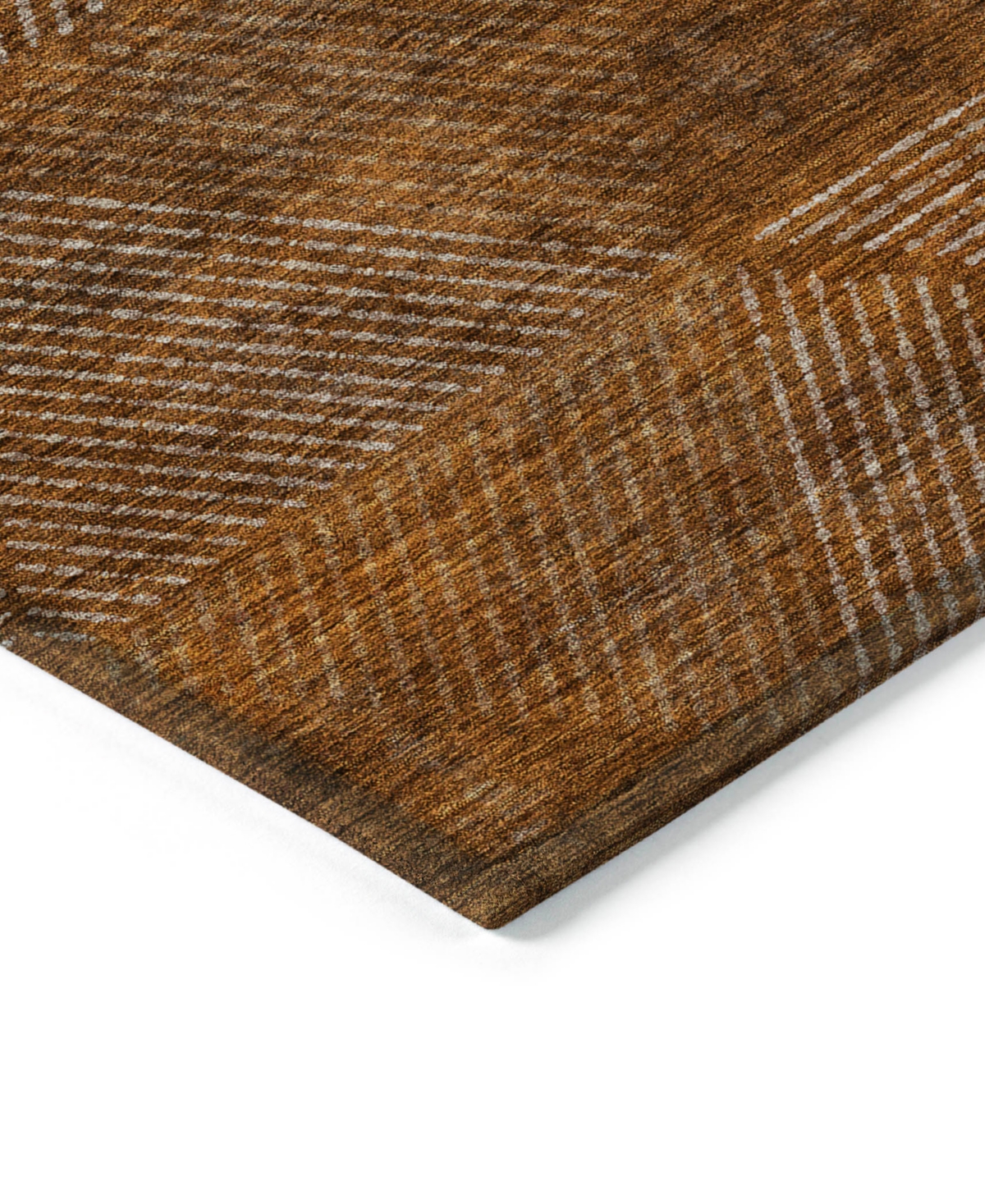 Addison Chantille Acn777 9'x12' Area Rug In Terracotta