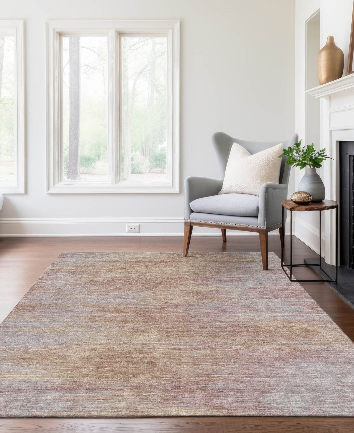 Addison Chantille Acn794 9'x12' Area Rug In Maroon
