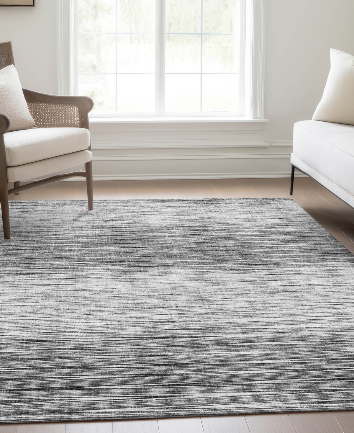 Addison Chantille Acn800 9'x12' Area Rug In Gray
