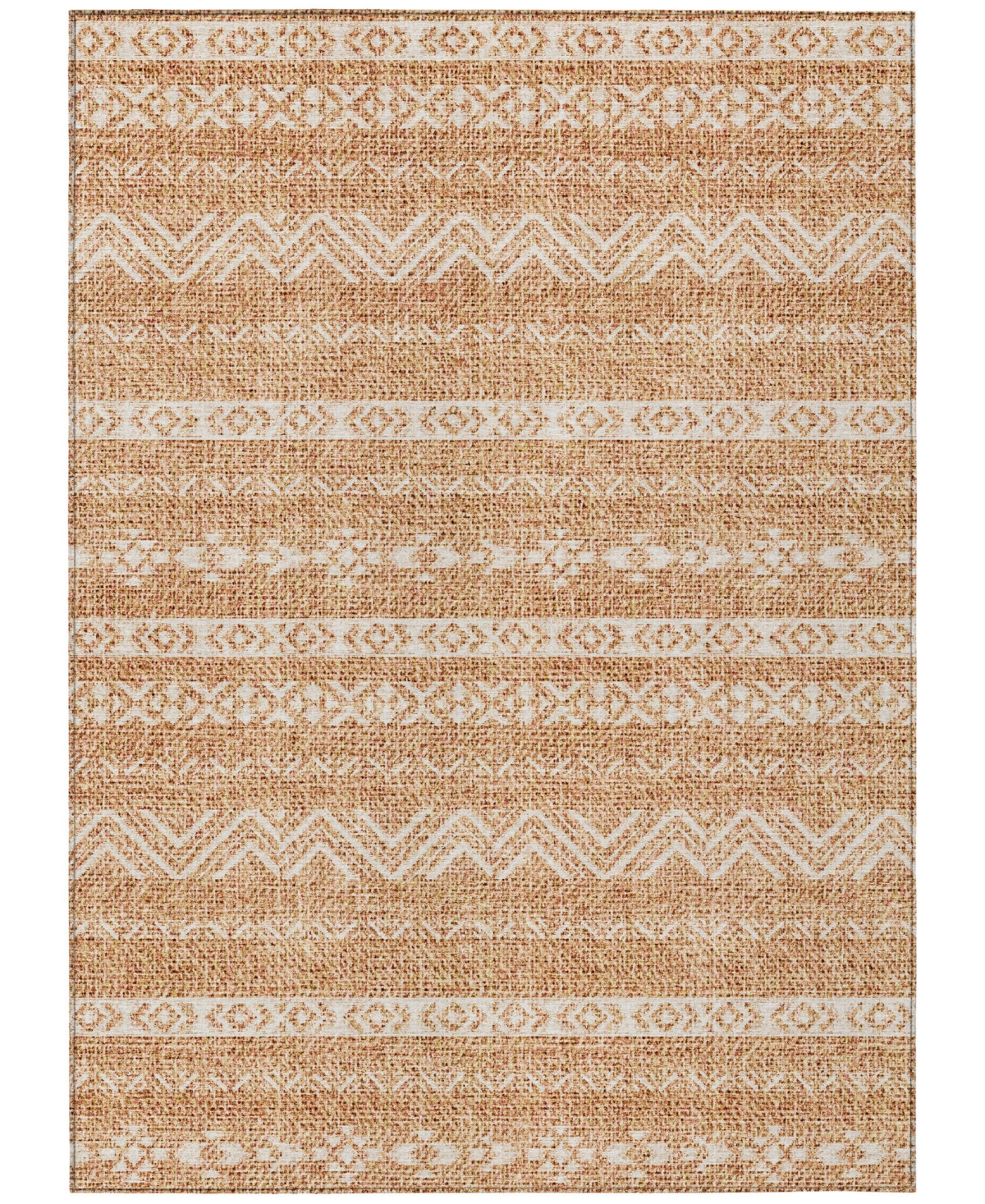 Addison Chantille Acn803 9'x12' Area Rug In Terracotta