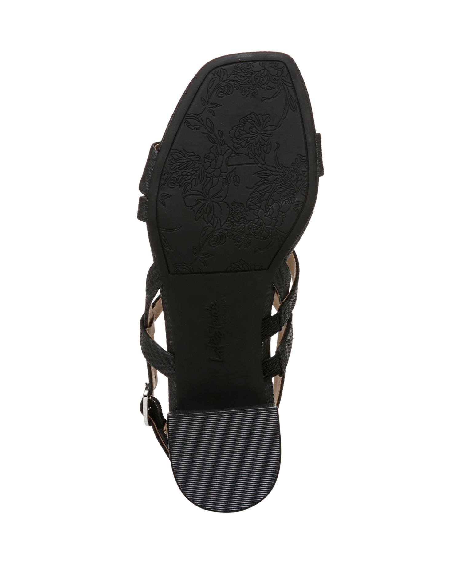 Women's Janet Square Open Toe Slingback Dress Sandals