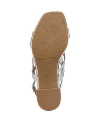 LifeStride Women's Janet Square Open Toe Slingback Dress