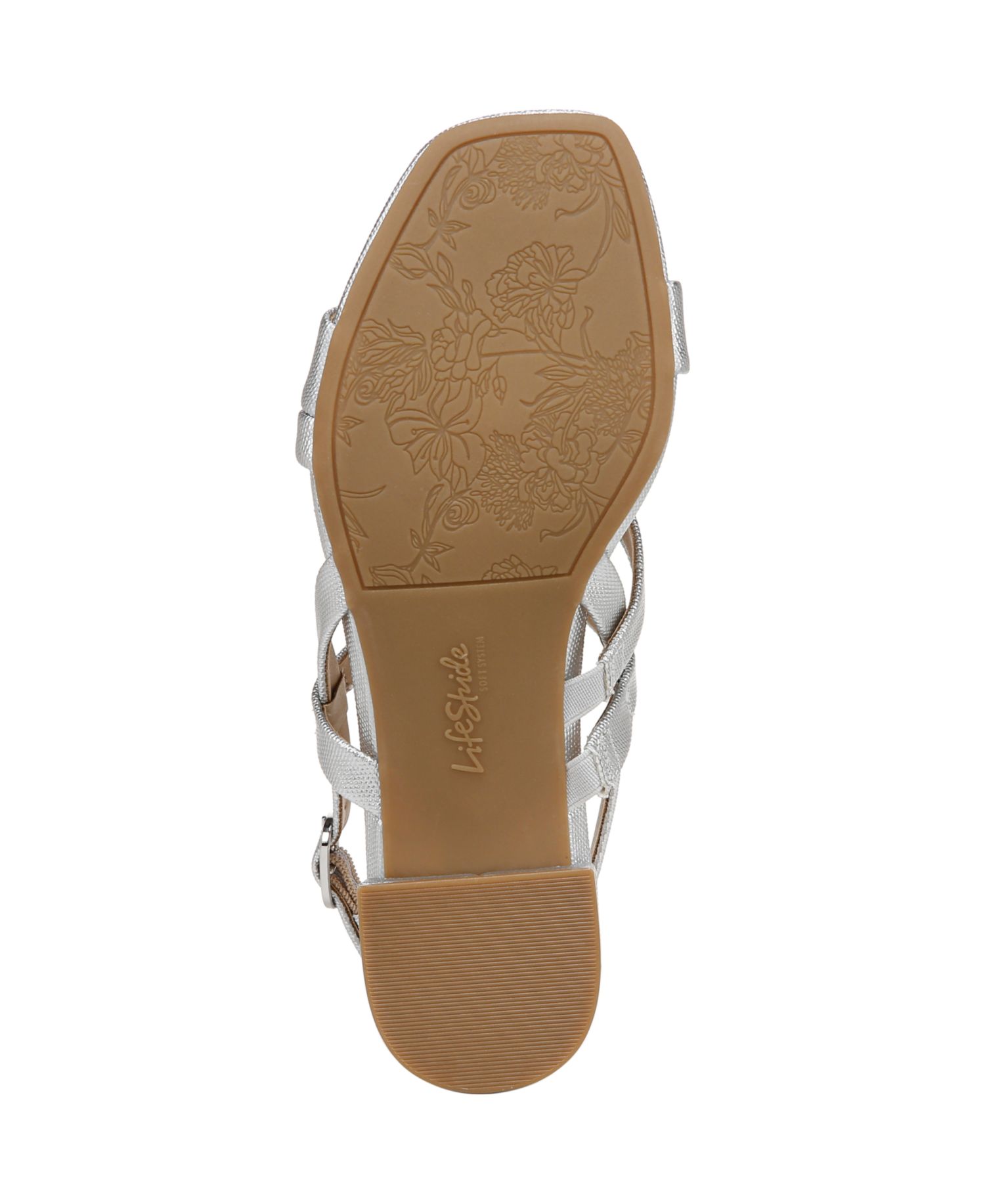 Women's Janet Square Open Toe Slingback Dress Sandals