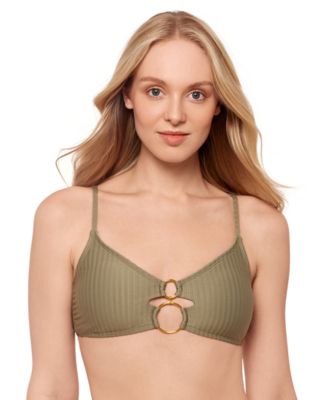 Salt + Cove - Juniors' O-Ring Bikini Top, Exclusively at Macy's