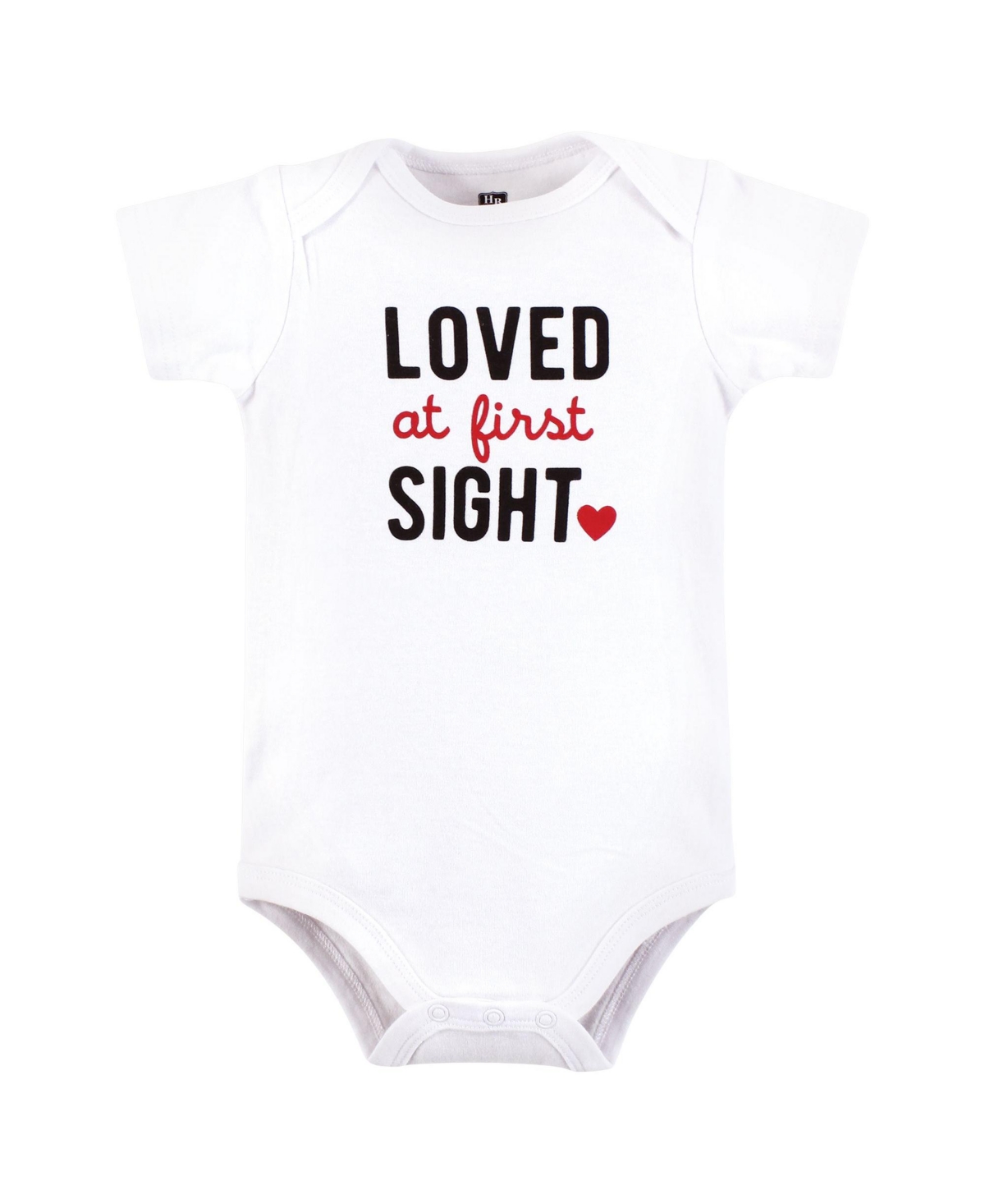 Hudson Baby Baby Boys Hudson Unisex Cotton Bodysuit and Pant Set, Months - Cutest valentine