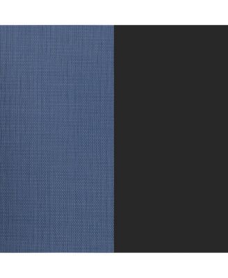 Seven Piece Patio Table Set With Metal Table With Tempered Glass Top And 6 Flex Comfort Stacking Chairs