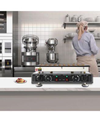 50 PCS Mini Pancakes Maker Machine,110V Mini Dutch Pancake Maker,1800W Commercial Electric Nonstick Waffle Maker Machine for Home and Restaurants