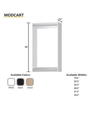 Double Hanging Closet Unit - Modular Closet System For Hanging