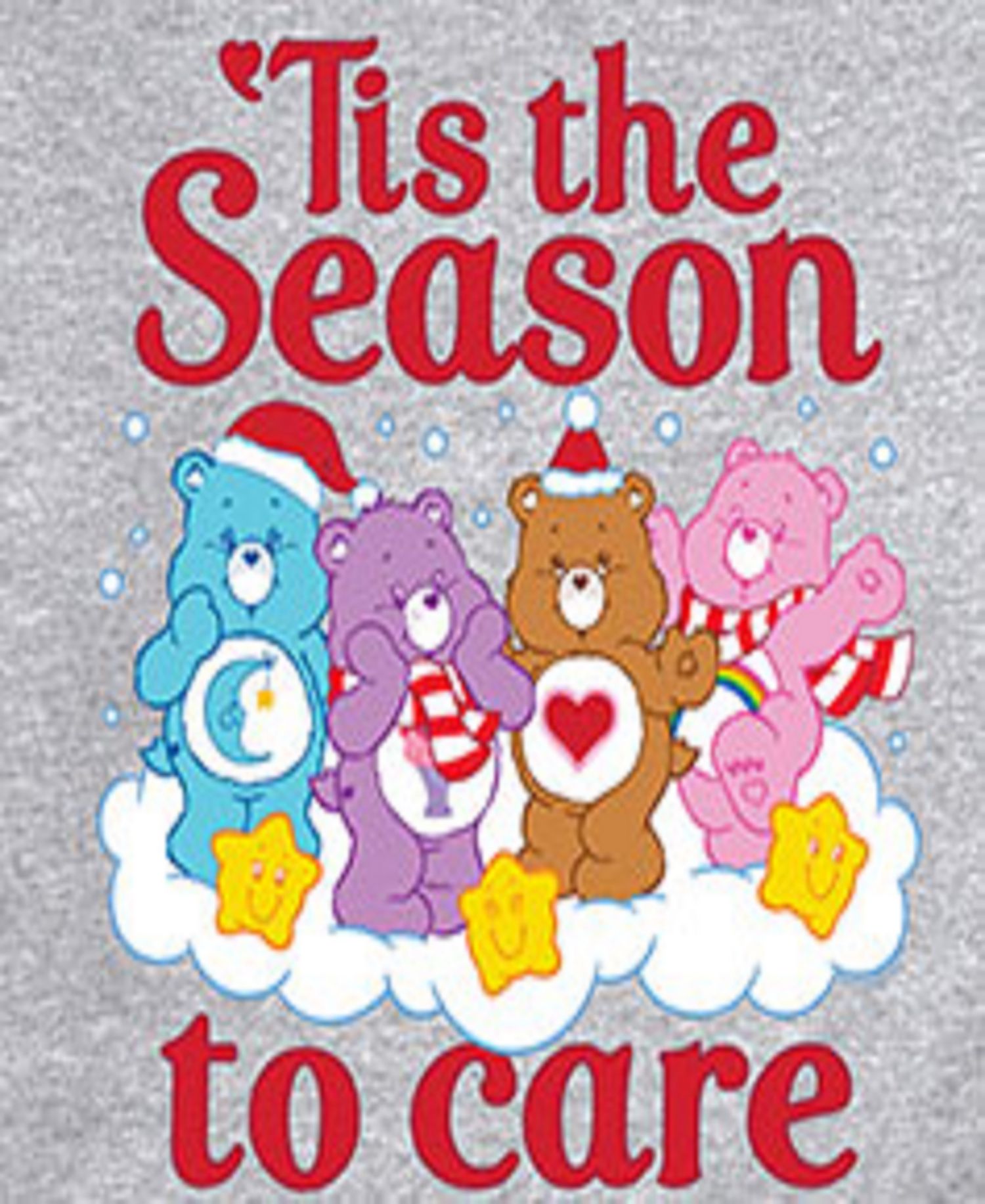Men's Care Bears Tis The Season Long Sleeve Fleece
