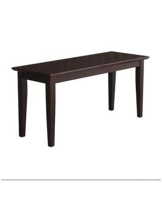 Solid Wood Entryway Accent Bench for Stylish Storage and Seating