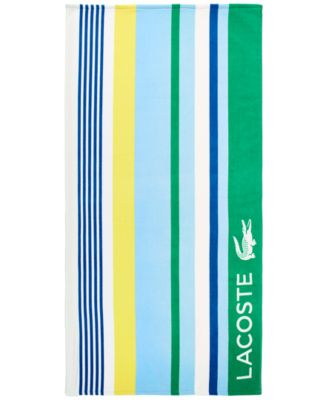 Sunscreen Stripe Cotton Beach Towel