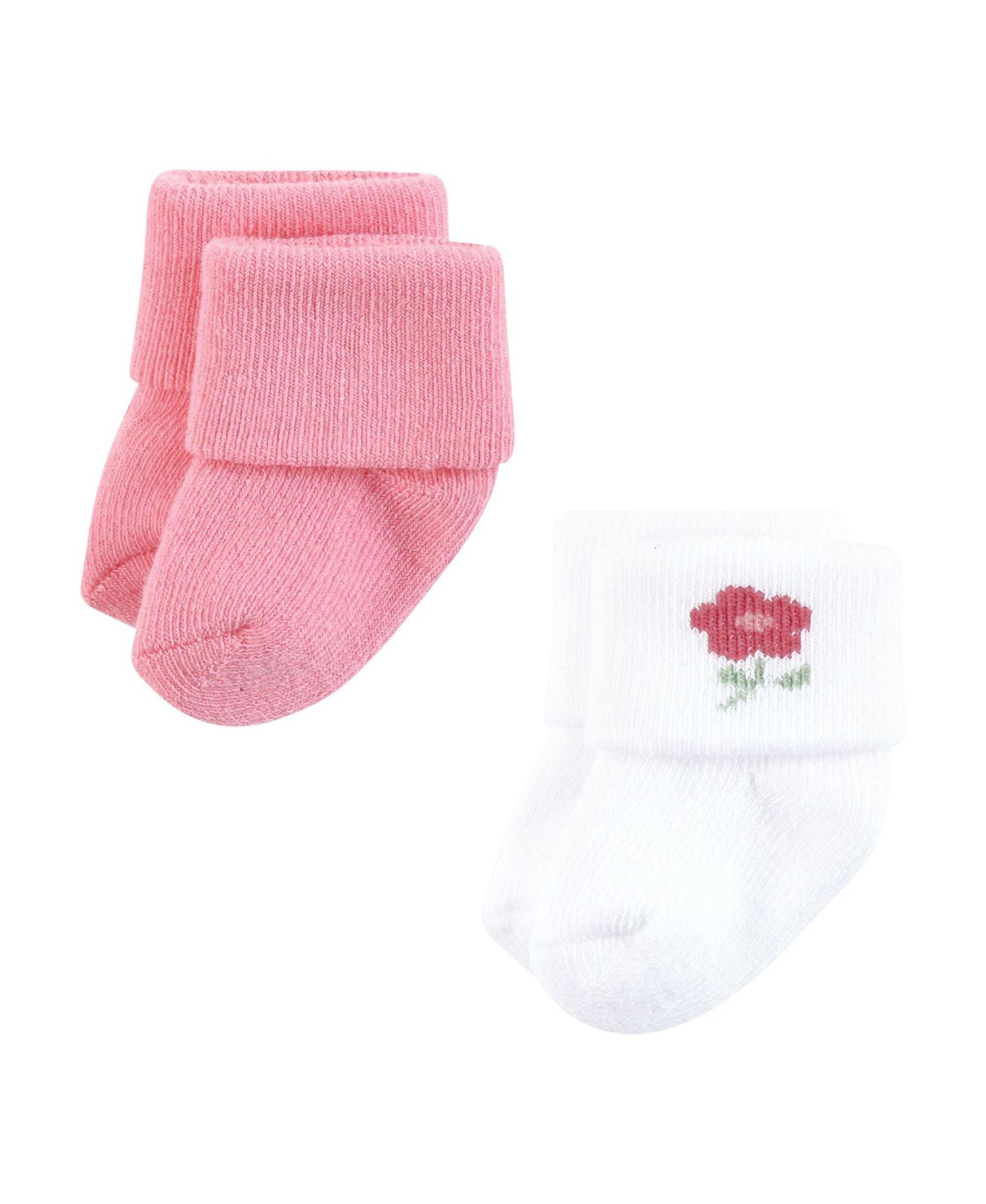 Baby Girls 10Pk Natural Terry Socks