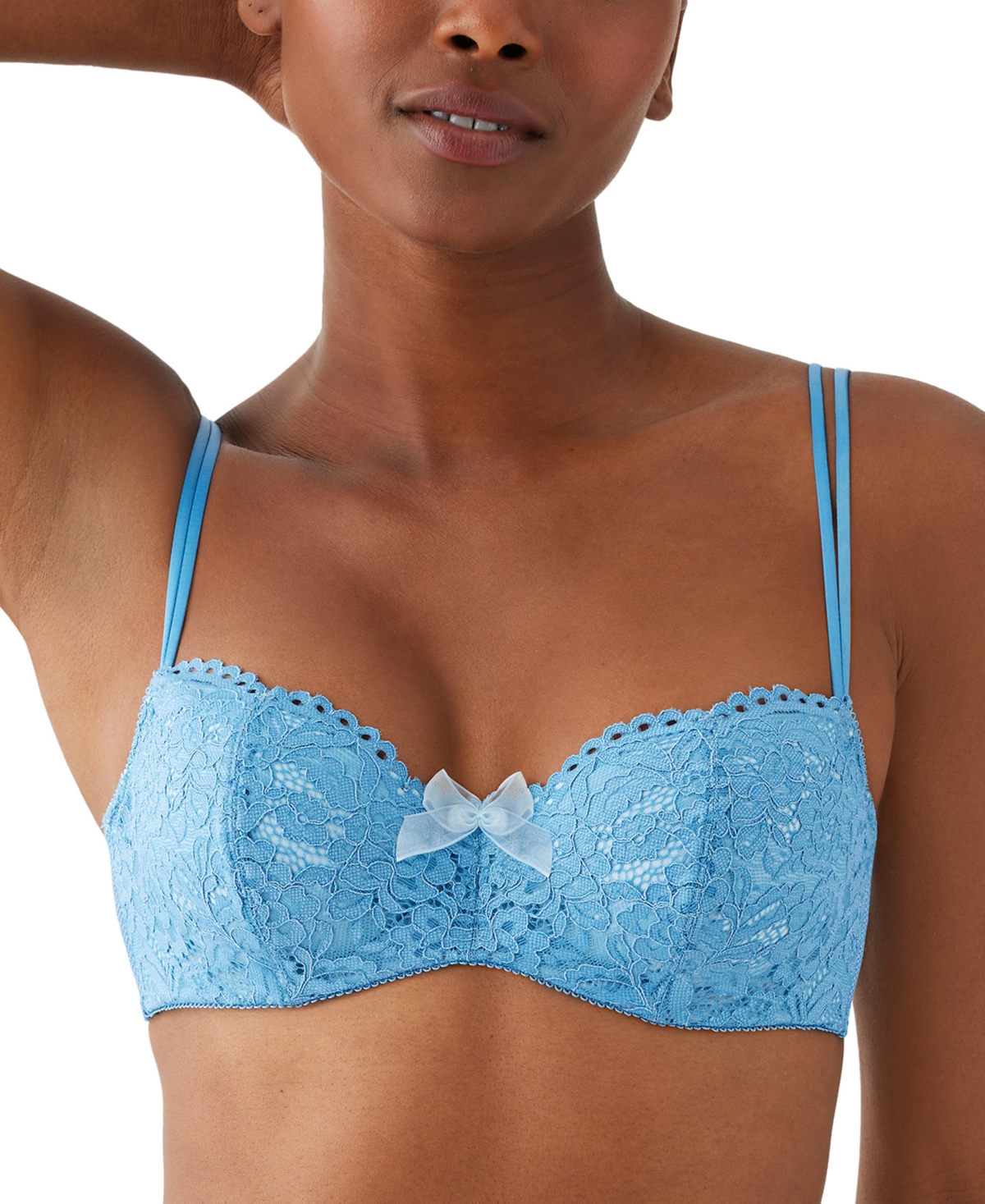 B.tempt'd By Wacoal Ciao Bella Balconette Bra 953144 In Cyaneus