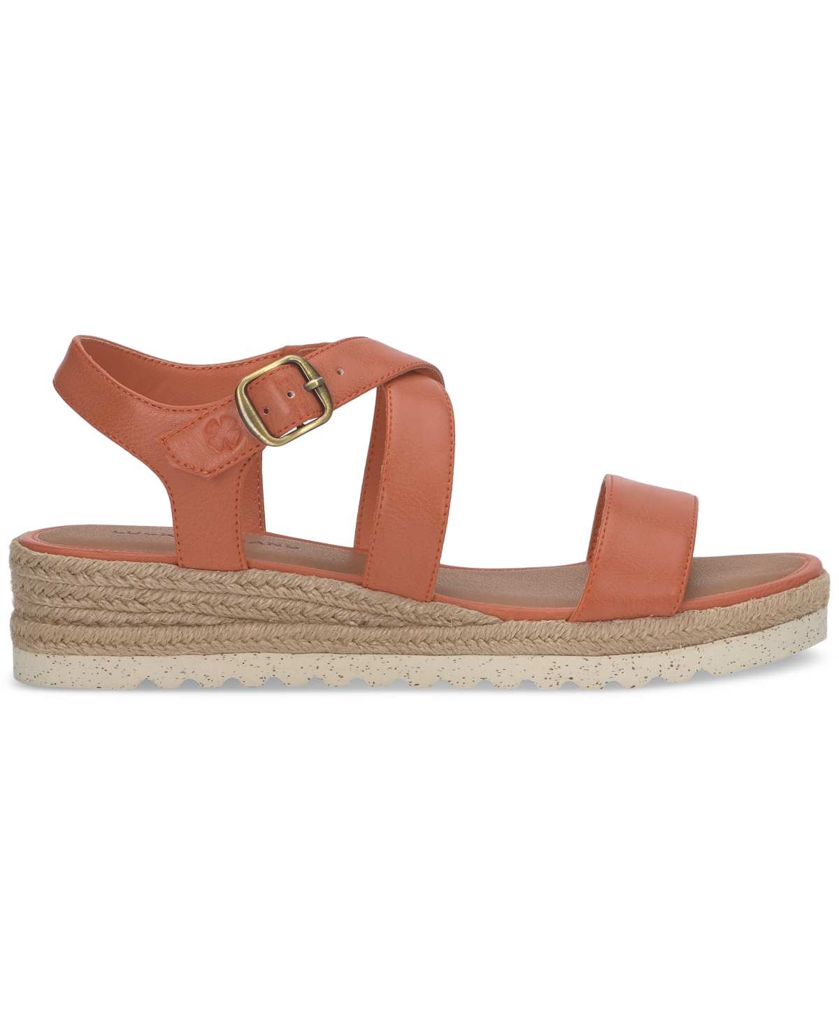 LUCKY BRAND WOMEN'S TRIANNA STRAPPY ESPADRILLE WEDGE SANDALS 