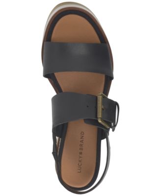 Women's Turoma Double Band Flatform Sandals