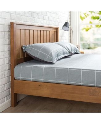 Platform Bed Frame with Headboard - Modern Sleek Design, No Box Spring Required