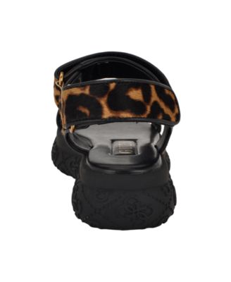 Women's Lanara Quattro G Sporty Platform Footbed Sandals