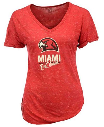 Blue 84 Women's Miami (Ohio) Redhawks Confetti T-Shirt
